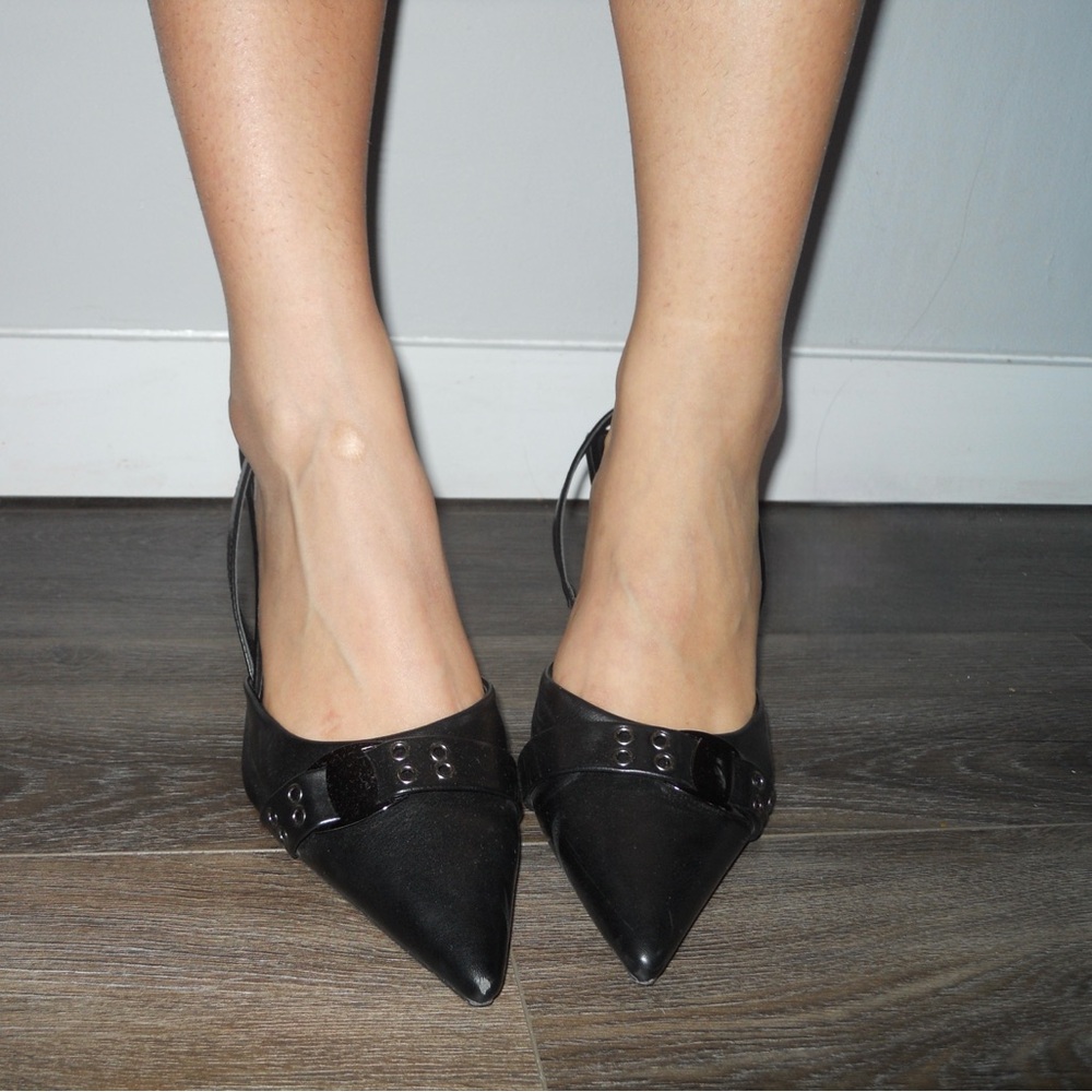 Black kitten heels🖤